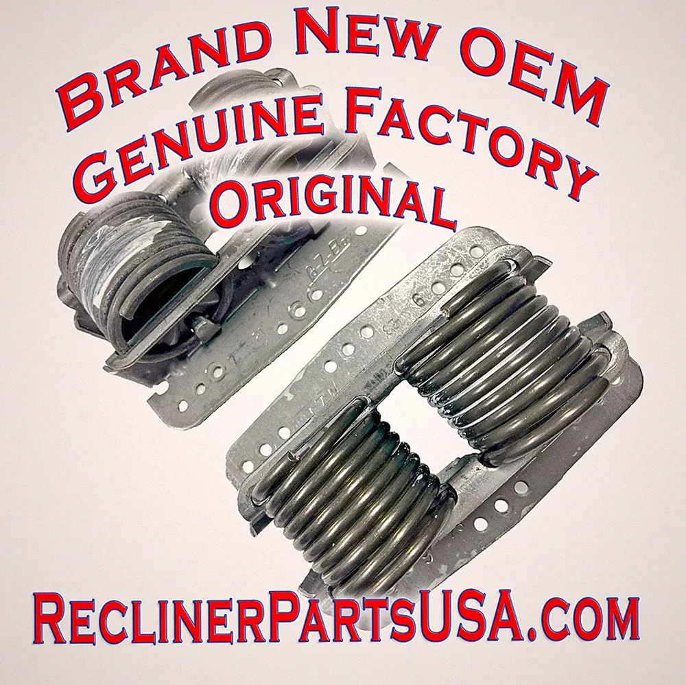 2 Genuine OEM NEW La-Z-Boy Heavy Duty Rocker Recliner Replacement Springs